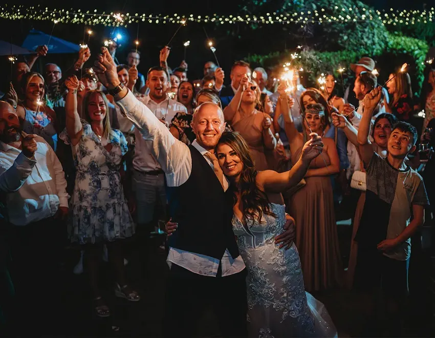 Wedding reception in Leicestershire